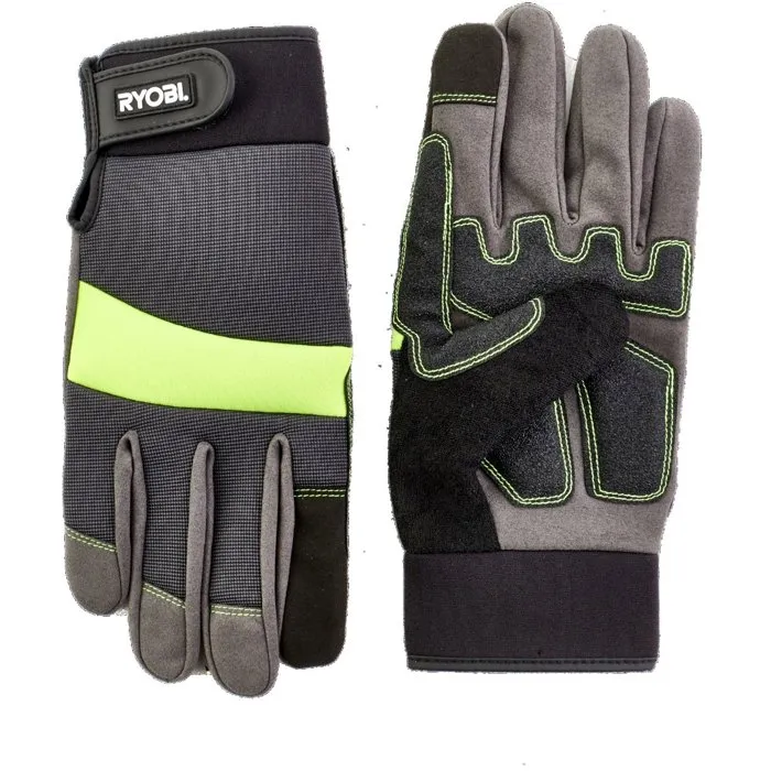 Ryobi Gants de jardinage renforcés RAC811L Taille L