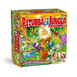 Bizak Retumba La Jungla - Jeu de société familial d'action et de rapidité, aventure dans la jungle, à partir de 4 ans