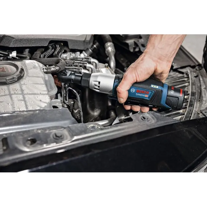 Bosch Professional Clé à cliquet sans fil GRC 12V-60 1/2 SN, 12V, 60 Nm, pour espaces confinés, compatible batteries 12V Bosch