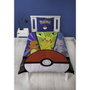 Pokémon Parure de lit Pikachu et Pokéball en microfibre, 2 pièces