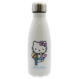 CYP BRANDS - Bouteille isothermique en acier inoxidable Acuario 550 ml avec motif Hello Kitty - Garde les boissons chaudes 12h et froides 24h
