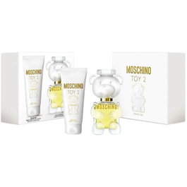 Moschino Coffret Parfum Toy 2 pour Femme - Eau de Parfum 50 ml + Lotion Hydratante pour le Corps 50 ml