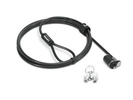 Lenovo NanoSaver Essential Cable Lock - Câble de sécurité avec serrure pour ordinateur portable, station d'accueil et écran