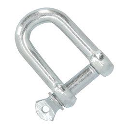 WOLFPACK LINEA PROFESIONAL Manille droite galvanisée 5 mm 3/16 pouces