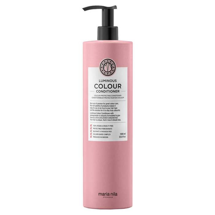 Maria Nila Après-shampooing Luminous Colour - Protection de la couleur, Sans cruauté, 1000 ml Maria Nila Après-shampooing Luminous Colour - Protection de la couleur, Sans cruauté, 1000 ml