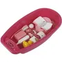 Klein Baignoire Princess Coralie - Baignoire pour poupée avec accessoires (pot, couche, thermomètre) pour enfants à partir de 3 ans - Rose