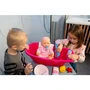 Klein Baignoire Princess Coralie - Baignoire pour poupée avec accessoires (pot, couche, thermomètre) pour enfants à partir de 3 ans - Rose