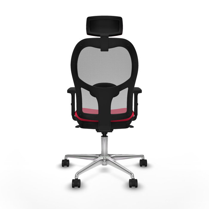 Piqueras y Crespo Chaise de Bureau avec Appui-tête Jorquera 2D086N2 Rouge