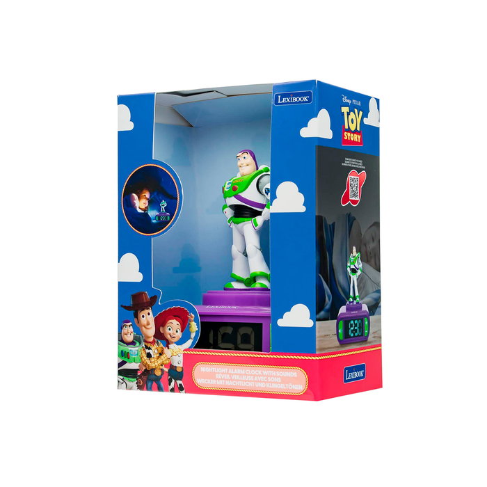 Lexibook Réveil Buzz Toy Story RL800TS avec veilleuse et alarme sonore Lexibook Réveil Buzz Toy Story RL800TS avec veilleuse et alarme sonore