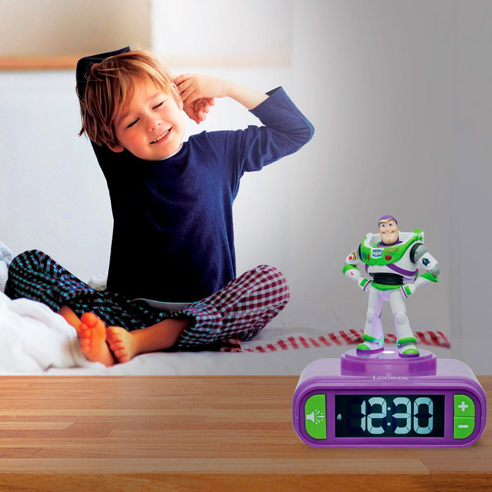 Lexibook Réveil Buzz Toy Story RL800TS avec veilleuse et alarme sonore Lexibook Réveil Buzz Toy Story RL800TS avec veilleuse et alarme sonore