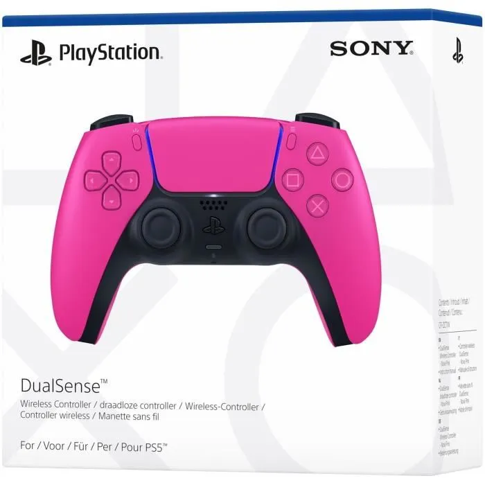 Sony DualSense V3 - Manette Sans Fil PlayStation 5 - Rose - Réf. 1000050266