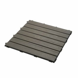 Smoby Lot de 6 dalles de sol 45x45 cm effet bois