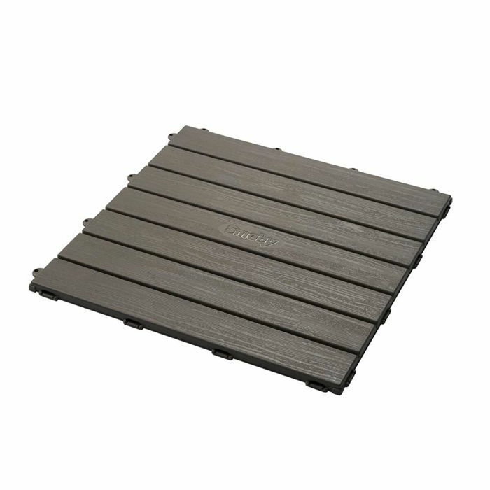 Smoby Lot de 6 dalles de sol 45x45 cm effet bois Smoby Lot de 6 dalles de sol 45x45 cm effet bois