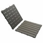 Smoby Lot de 6 dalles de sol 45x45 cm effet bois