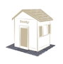 Smoby Lot de 6 dalles de sol 45x45 cm effet bois