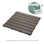 Smoby Lot de 6 dalles de sol 45x45 cm effet bois