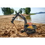 Smoby Excavatrice Volvo Radiocommandée 60 cm avec Lumière et Son
