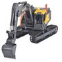 Volvo - Excavatrice radiocommandée avec lumières et sons - 60 cm - Jouet de construction - À partir de 3 ans