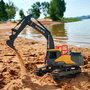 Volvo - Excavatrice radiocommandée avec lumières et sons - 60 cm - Jouet de construction - À partir de 3 ans