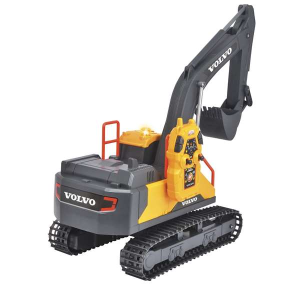 Volvo - Excavatrice radiocommandée avec lumières et sons - 60 cm - Jouet de construction - À partir de 3 ans