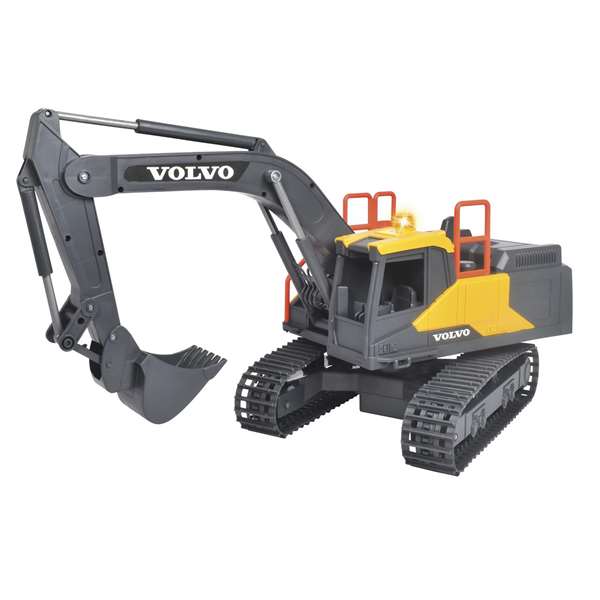 Volvo - Excavatrice radiocommandée avec lumières et sons - 60 cm - Jouet de construction - À partir de 3 ans