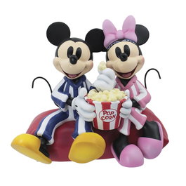 Enesco Disney Mickey et Minnie Movie Night Disney Showcase