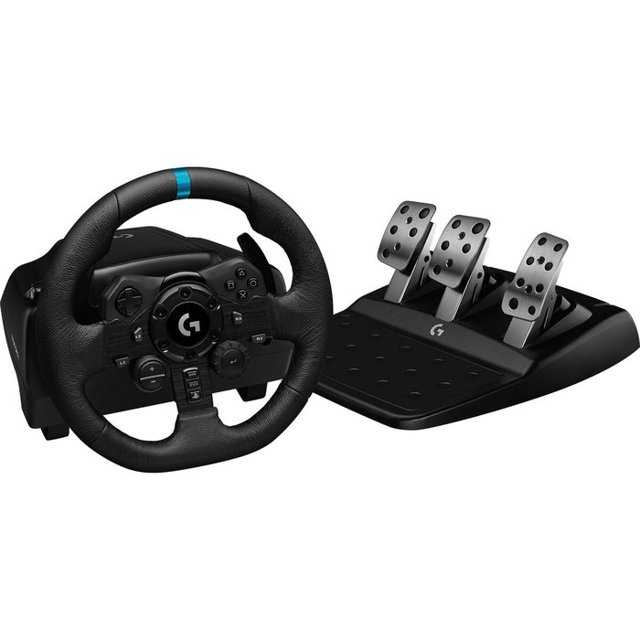 Logitech G923 TRUEFORCE Volant de course et pédales - Noir
