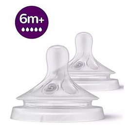 AVENT 2 Tétines Natural Response Taille 5 (6m+)