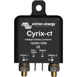 Victron Energy Cyrix 120A - Coupleur-Combineur de Batteries Automatique 12V/24V pour Circuits Parallèles