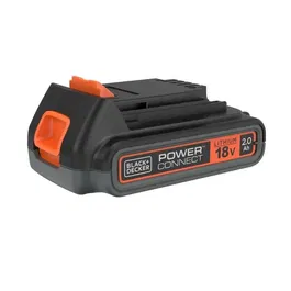 Black + Decker BL2018-XJ Batterie Slide Pack Lithium 18V 2Ah pour outils compatibles GTC650L, GTC1843L, GLC1825L(SB), STC1820CM - Légère et compacte