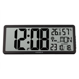 Kienzle Horloge murale numérique XXL Anthracite