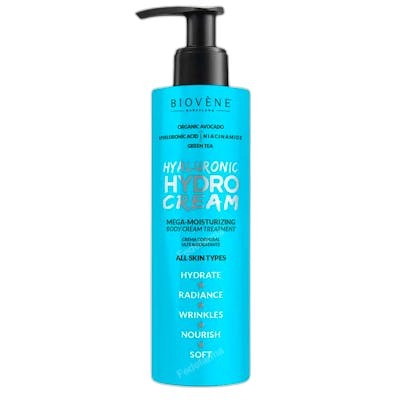 Biovène Hyaluronic Hydro Cream - Crème corporelle mega-moisturizing 200 ml Biovène Hyaluronic Hydro Cream - Crème corporelle mega-moisturizing 200 ml