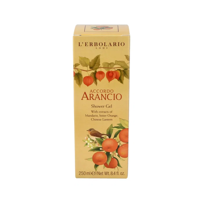 L'ERBOLARIO ACCORDO NARANJO gel de bain 250ml L'ERBOLARIO ACCORDO NARANJO gel de bain 250ml