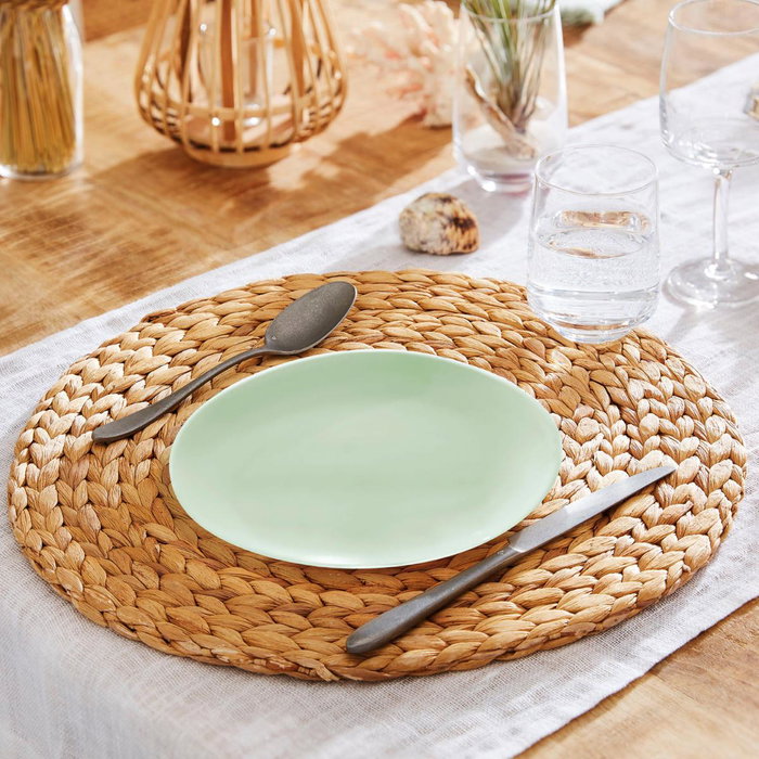 Plato Postre Vidrio Opal Diwali Paradise Luminarc 19 cm