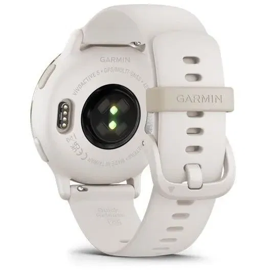 Garmin Vivoactive 5 Montre Connectée GPS en Crème Blanc 010-02862-11