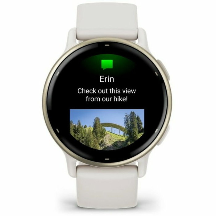 Garmin vívoactive 5 - Montre intelligente GPS AMOLED - Crème Doré Garmin vívoactive 5 - Montre intelligente GPS AMOLED - Crème Doré