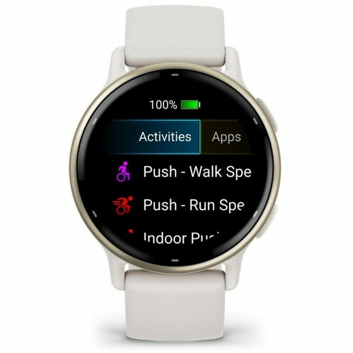 Garmin vívoactive 5 - Montre intelligente GPS AMOLED - Crème Doré Garmin vívoactive 5 - Montre intelligente GPS AMOLED - Crème Doré
