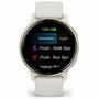 Garmin vívoactive 5 - Montre intelligente GPS AMOLED - Crème Doré
