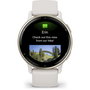 Garmin vívoactive 5 - Montre GPS connectée AMOLED - Crème Doré
