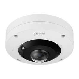 Hanwha 4K IR Outdoor Vandal Fisheye 12 MP