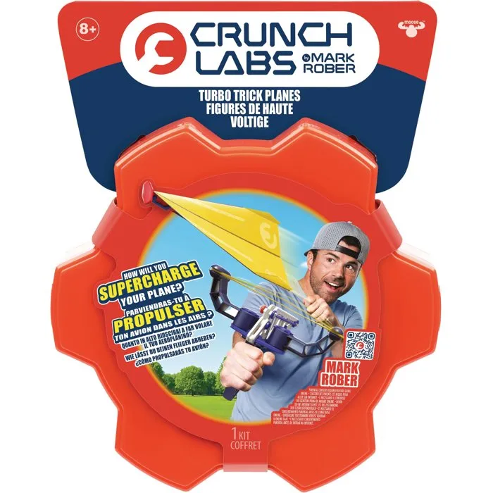 Crunchlabs Kit scientifique - Lanceur d'avions - Aérodynamique - 5 modèles