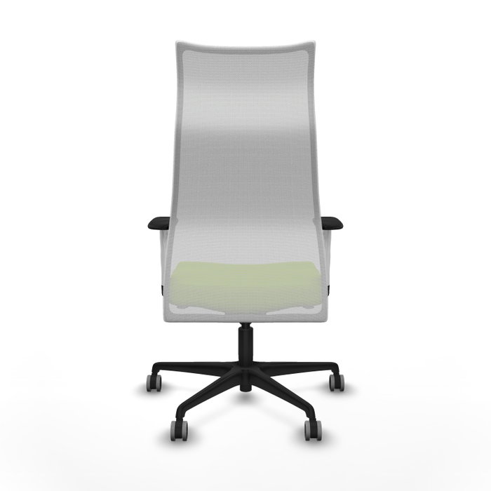 Piqueras y Crespo Chaise de Bureau Albacete Pistache et Blanc