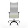 Piqueras y Crespo Chaise de Bureau Albacete Pistache et Blanc
