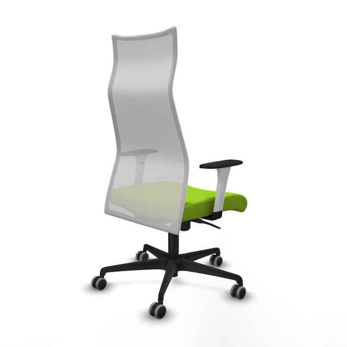 Piqueras y Crespo Chaise de Bureau Albacete Pistache et Blanc