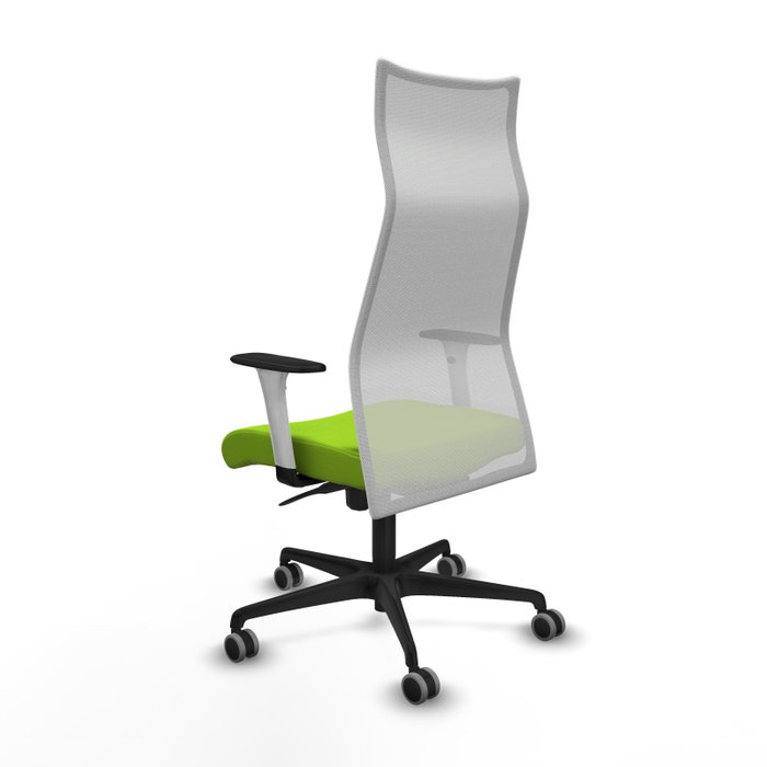 Piqueras y Crespo Chaise de Bureau Albacete Pistache et Blanc