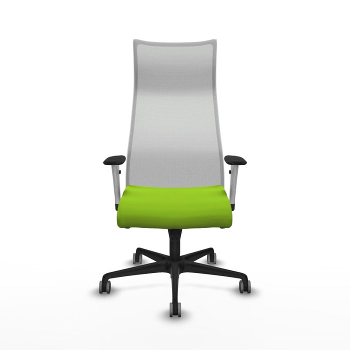 Piqueras y Crespo Chaise de Bureau Albacete Pistache et Blanc