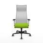 Piqueras y Crespo Chaise de Bureau Albacete Pistache et Blanc