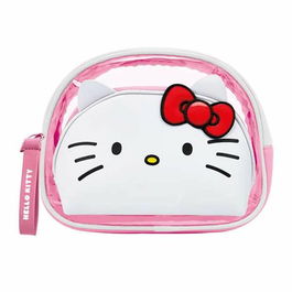 Trousse de toilette enfant Hello Kitty Rose 21,0 x 15,5 x 6,5 cm