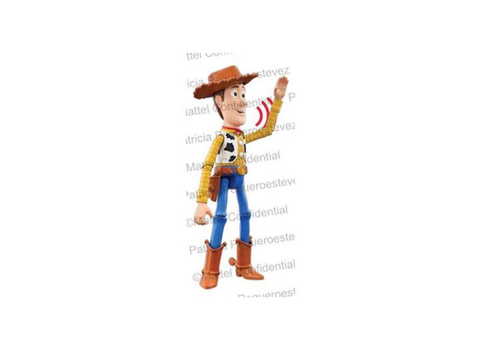 Mattel Figurine Parlante Toy Story Woody 18 cm avec piles LR44