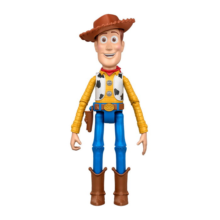 Mattel Jmw13 Figure Parlante Woody Toy Story 5, 23 cm avec Phrases et Sons, Français, Recommandé 4 ans et plus
